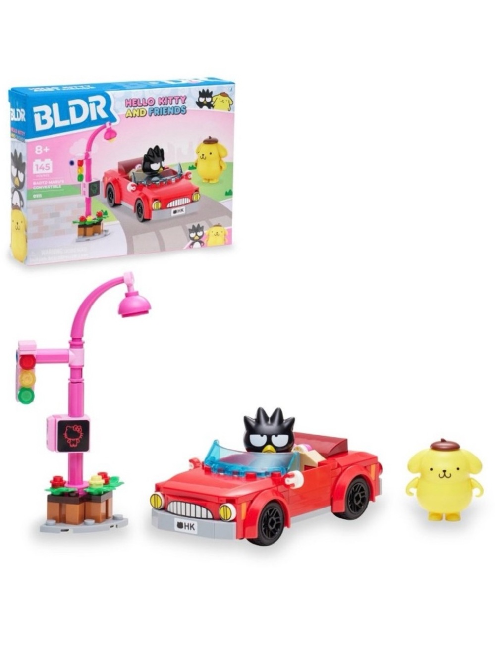 BLDR Hello Kitty and Friends Badtz-Maru’s Convertible Building Set Pompompurin